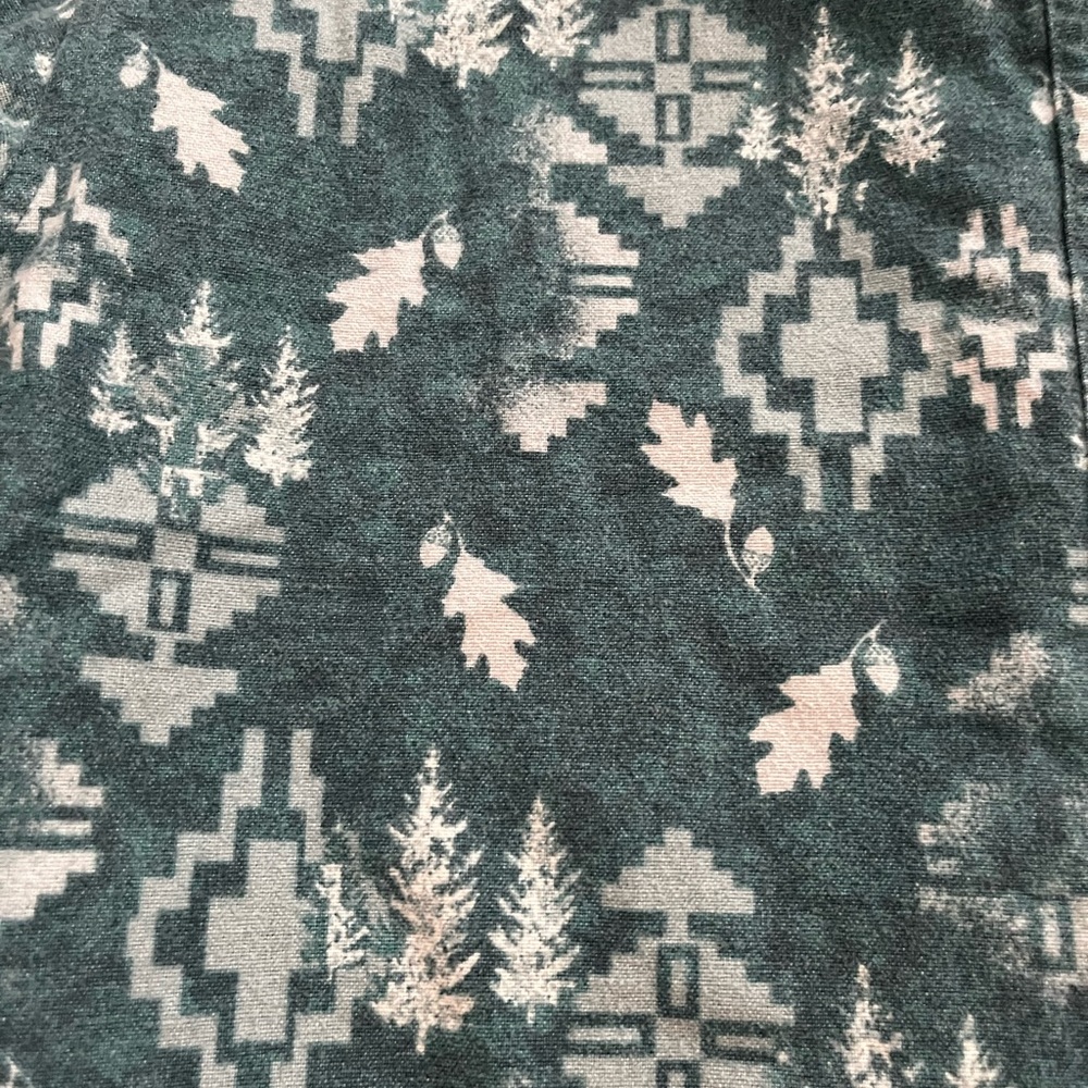 Vintage Shirt M Native Navajo Aztec festival blue cottage Western streetwear y2k - Picture 5 of 7